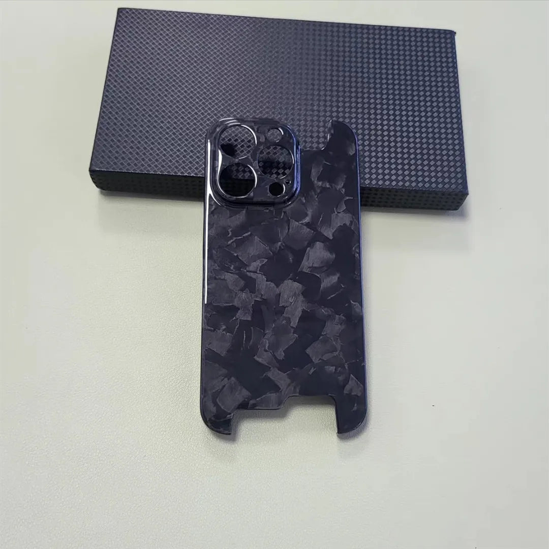 Ultra Thin Forged Carbon Fiber Cover For iPhone Ultra Thin Forged Carbon Fiber Cover For iPhone